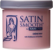 BaByliss Satin Smooth Creme Wax With Echinacea And Comfrey 425g