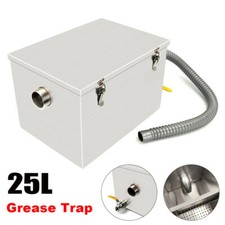 Commercial Grease Trap Interceptor Waste Fat Filter Stainless Steel Restaurant
