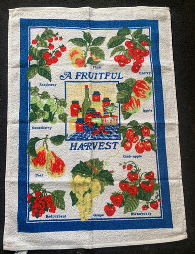 Vintage 1970s 80s cotton tea - vintage,