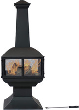 Stylish Large Outdoor Chiminea