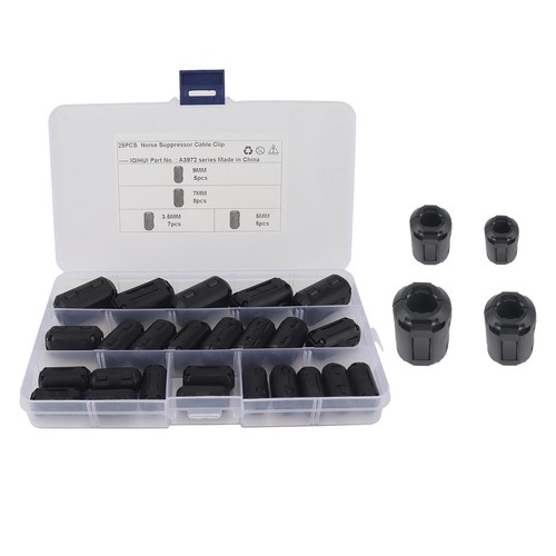 25pcs clip ferrite ring - clip,