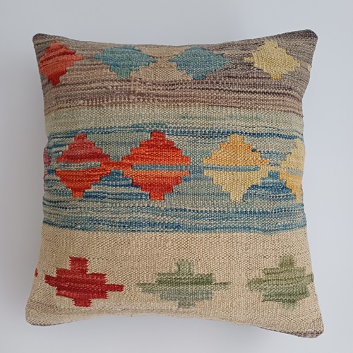 Afghan handmade cushion cover - afghan,