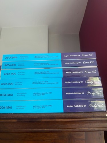 Kaplan acca study text - acca, &