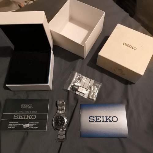 Mens seiko kinetic water - mens,
