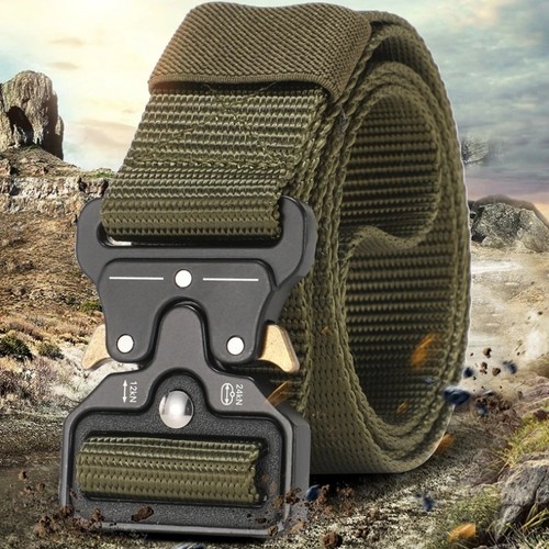 Men tactical nylon belt - men's,