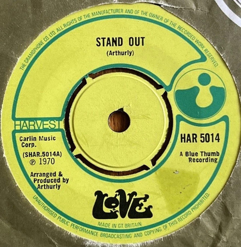 Love stand out uk - stand, 7”