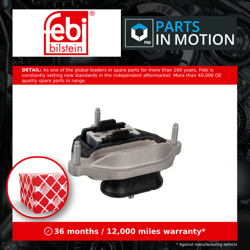 Gearbox mounting rear - mounting, lower