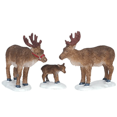 Lemax reindeer set - lemax, of