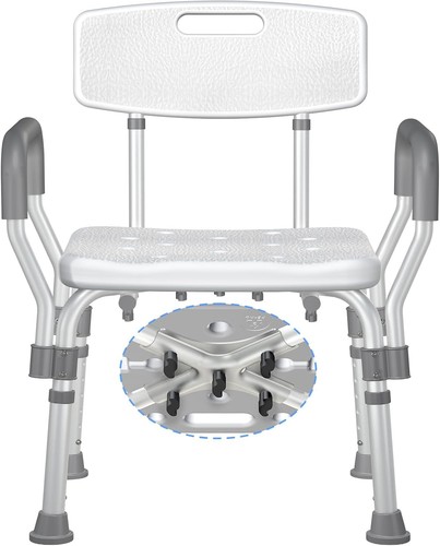 Shower chair with arms and - chair,