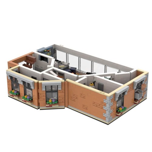 Custom moc 83817 apartment - moc-83817,