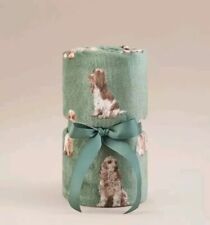 SPANIEL THROW BLANKET FLEECE