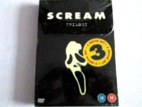 Scream trilogy dvd film - scream, box