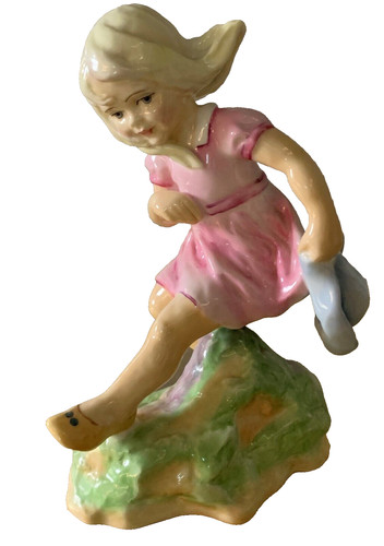 Royal worcester figure - worcester, march