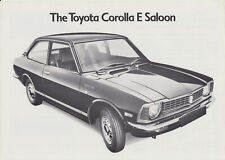 Toyota Corolla E Saloon 1976