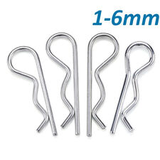 R Clips Retaining Pins Split Pins Clevis Pins 1mm - 6mm Stainless Steel 304