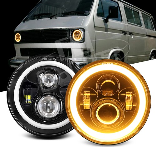 Pair 7inch led headlights - 7inch,
