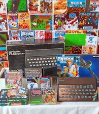 Boxed Original ZX Spectrum 48k Computer + Games/Interface Working Condition