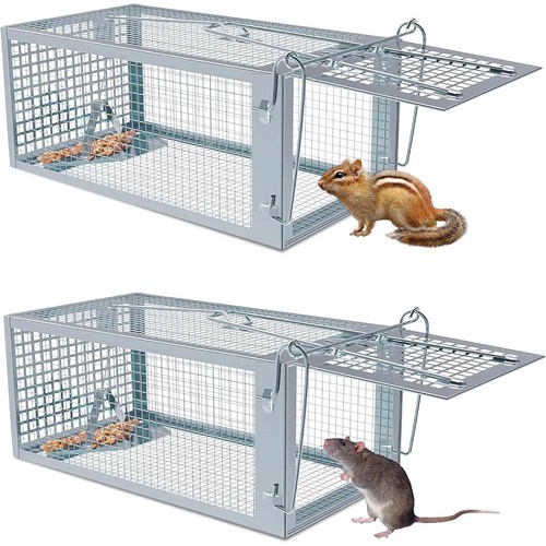 Humane rat trap - 2x, live