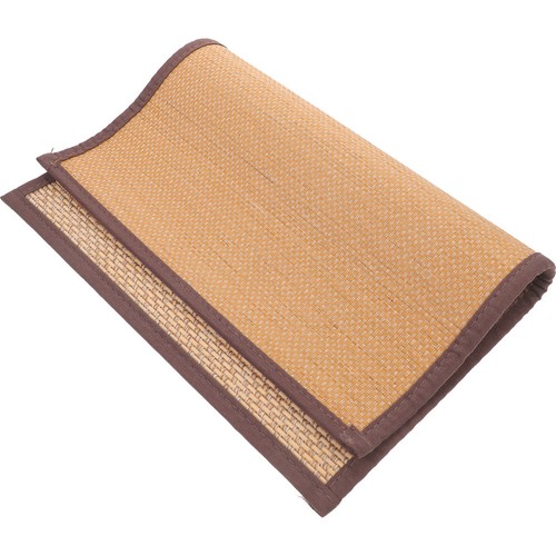 Bamboo woven mat meditation - bamboo,