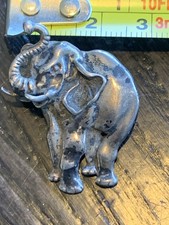 vintage sterling silver elephant brooch- not hallmarked