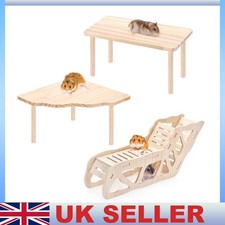 Wooden Hamster Platform Tunnel