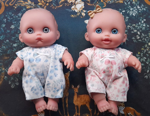Chubby berenguer twin baby - chubby,