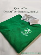 Classic Irish Rugby Jersey - New| Custom GIFT | UK | Sizes S - 7XL | Custom