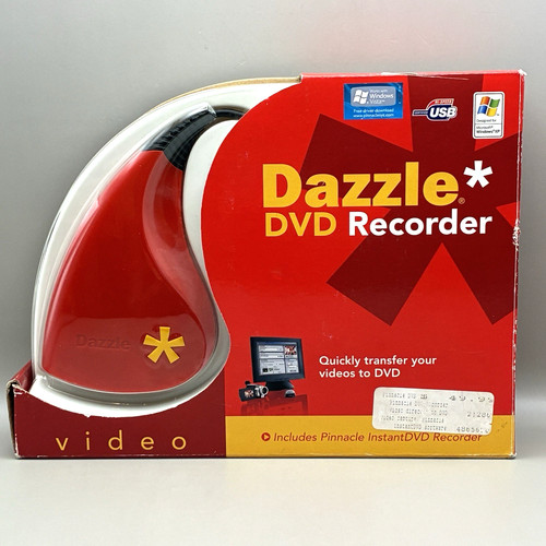 Dazzle dvd recorder - dazzle, red