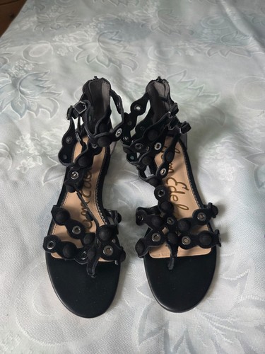 Sam edelman black leather - black,