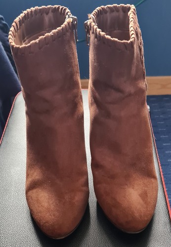 Womens brown suede - suede, ankle