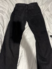 men’s Black Zara Straight Leg Jeans Size 30 Regular Brand New Without Tags W30