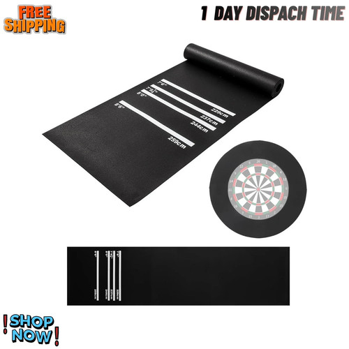 Darts mat 300x62cm non - 300x62cm, non-slip
