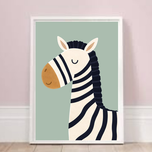 Safari animal nursery - animal,