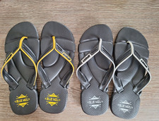 Sale - Mens Beach / Poolside Flip Flops - Size UK 9 / EU 43  (2 pairs)