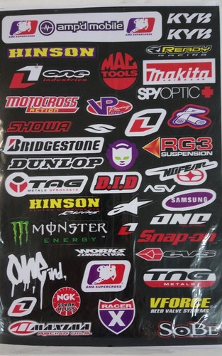 Pitbike graphics decals - pitbike,