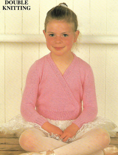 Knitting pattern girls ballet - girls,