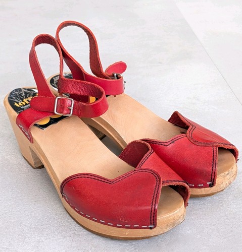 Toffel swedish hasbeens red - toffel,