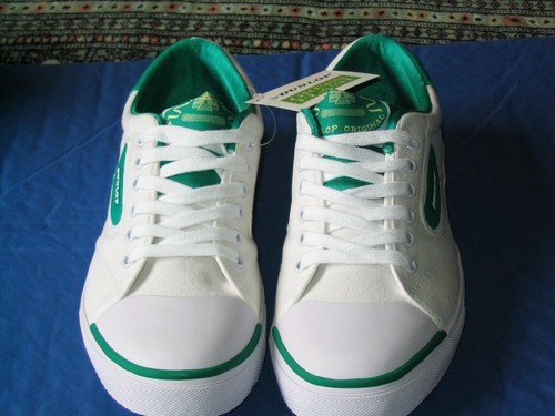 Green flash dunlop trainers - green,