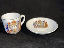 Cup And Saucer 1937 George VI