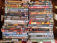 40 War Movies DVDs Bundle Job Lot