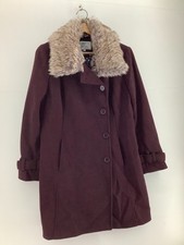 Dickins & Jones Burgundy Coat