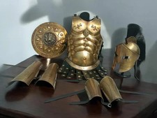 Full Spartan Armor Set Greek Leonidas 300 Cosplay Medieval Steel Costume Suit