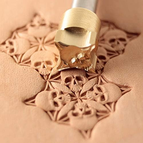 Skull leather stamp tool - skull,