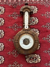 Quality Walnut Pendant Banjo Barometer Wall Mounted