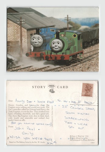 Postcard thomas the tank - -,