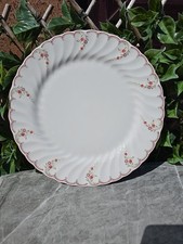 Vintage Wedgwood 1985 Pink Garland  Pink Flowers Large  Dinner Plate 11"