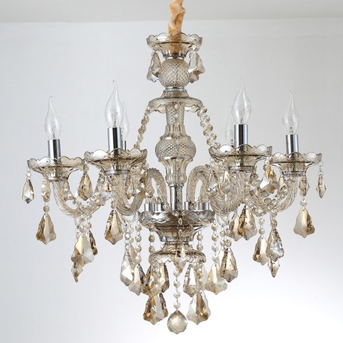 Vintage crystal chandelier - crystal,