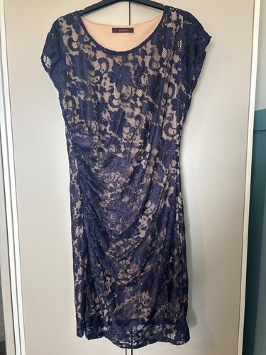 Ladies purple lace dress