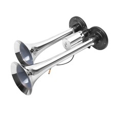 Double Twin Air Horn Chrome