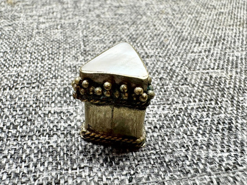 Vintage ornate mother pearl - of,